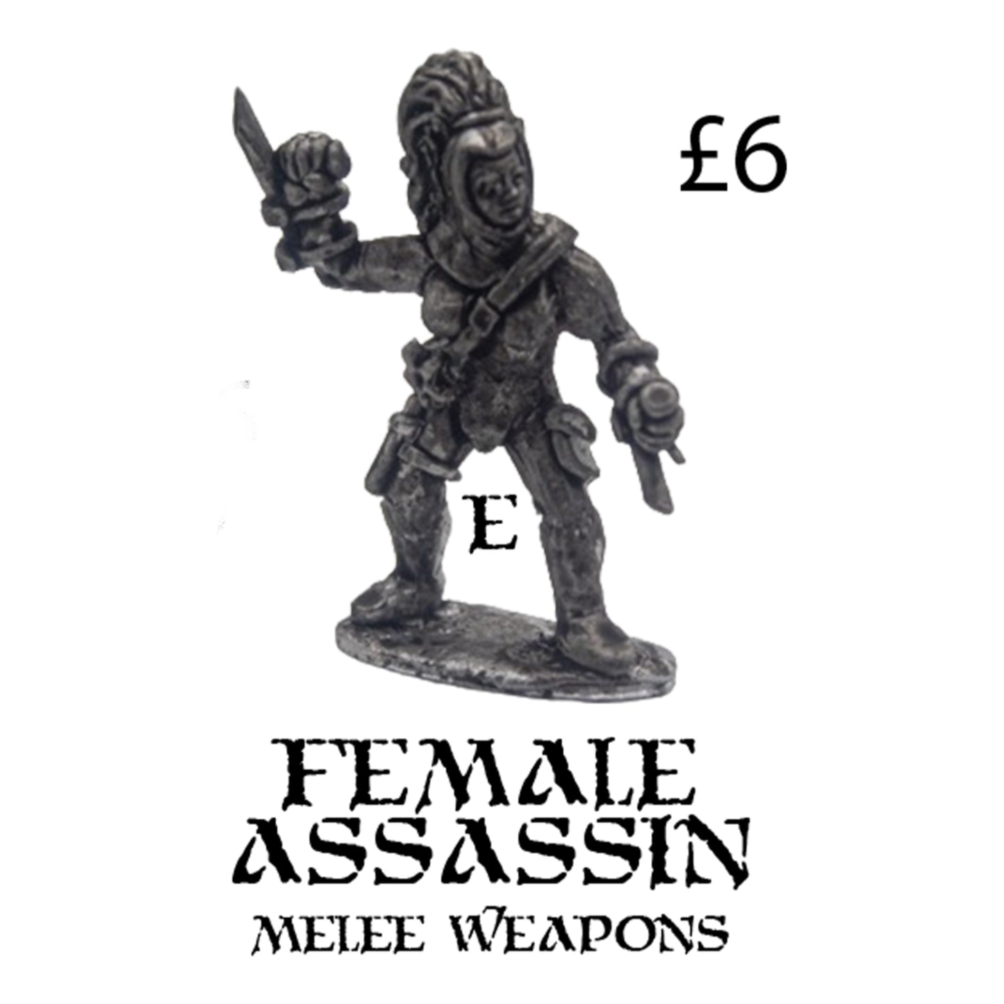 Female Assassin - Melee Weapons