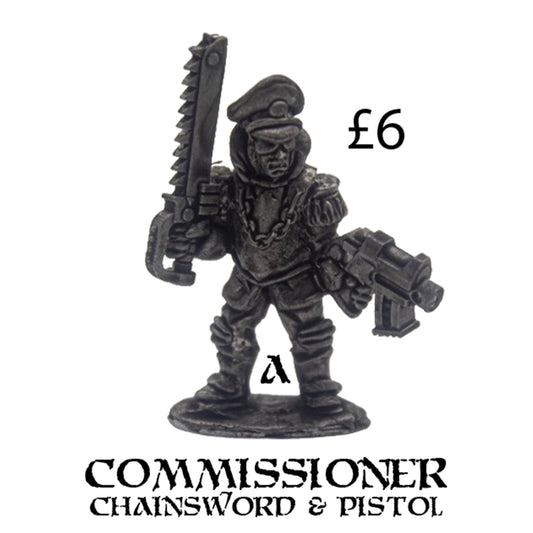 Commissioner - Chainsword & Pistol